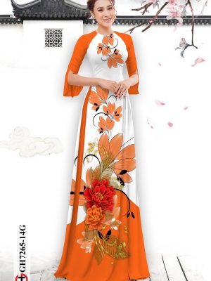 Vải áo dài hoa in 3D kiểu mới AD GH7265 17 1599886845 65 Vai ao dai hoa in 3D kieu moi AD GH7265