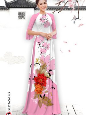 Vải áo dài hoa in 3D kiểu mới AD GH7265 18 1599886845 69 Vai ao dai hoa in 3D kieu moi AD GH7265