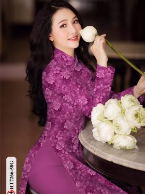 Vải áo dài hoa đều thiết kế 2020 AD HT7266 17 1599887174 611 Vai ao dai hoa deu thiet ke 2020 AD HT7266