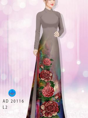 Vải áo dài hoa in 3D kiểu mới AD 20116 25 1599888486 93 Vai ao dai hoa in 3D kieu moi AD 20116