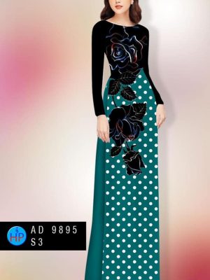 Vải áo dài hoa hồng và chấm bi mới ra AD 9895 27 1600051861 829 Vai ao dai hoa hong va cham bi moi ra