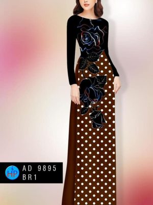 Vải áo dài hoa hồng và chấm bi mới ra AD 9895 28 1600051862 938 Vai ao dai hoa hong va cham bi moi ra
