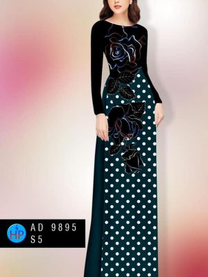 Vải áo dài hoa hồng và chấm bi mới ra AD 9895 31 1600051862 965 Vai ao dai hoa hong va cham bi moi ra