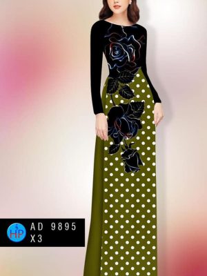 Vải áo dài hoa hồng và chấm bi mới ra AD 9895 38 1600051863 290 Vai ao dai hoa hong va cham bi moi ra