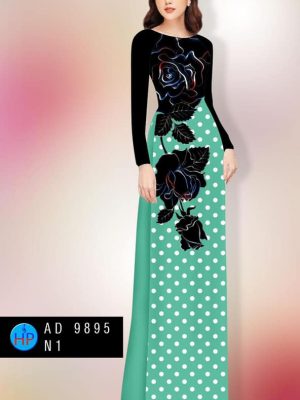 Vải áo dài hoa hồng và chấm bi mới ra AD 9895 36 1600051863 522 Vai ao dai hoa hong va cham bi moi ra