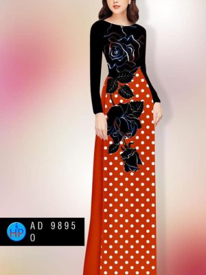 Vải áo dài hoa hồng và chấm bi mới ra AD 9895 33 1600051863 674 Vai ao dai hoa hong va cham bi moi ra