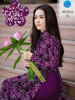 Vải áo dài hoa nhí thiết kế 2020 AD 8253 21 1600055138 598 Vai ao dai hoa nhi thiet ke 2020 AD 8253