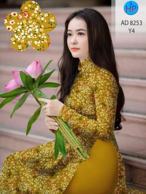 Vải áo dài hoa nhí thiết kế 2020 AD 8253 24 1600055139 564 Vai ao dai hoa nhi thiet ke 2020 AD 8253