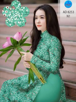 Vải áo dài hoa nhí thiết kế 2020 AD 8253 35 1600055142 536 Vai ao dai hoa nhi thiet ke 2020 AD 8253