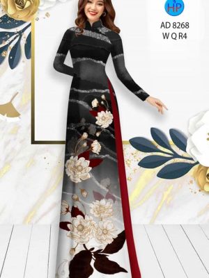 Vải áo dài hoa văn kiểu mới AD 8268 31 1600055392 28 Vai ao dai hoa van kieu moi AD 8268