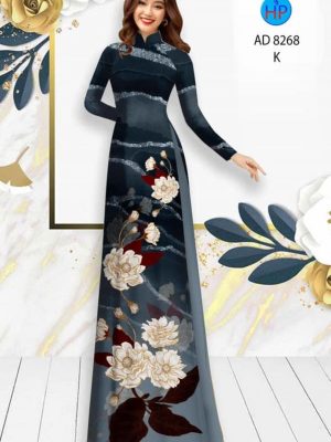 Vải áo dài hoa văn kiểu mới AD 8268 32 1600055392 566 Vai ao dai hoa van kieu moi AD 8268