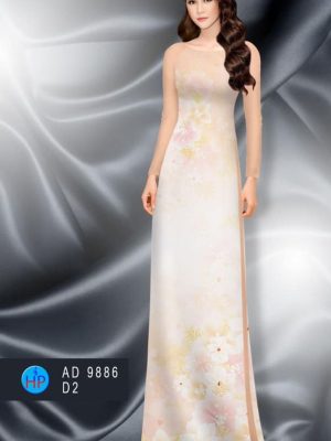 1600142189 910 Vai ao dai hoa in 3D thiet ke 2020 AD
