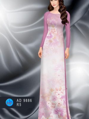 1600142190 377 Vai ao dai hoa in 3D thiet ke 2020 AD