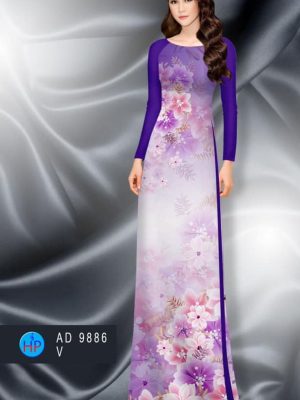 1600142190 772 Vai ao dai hoa in 3D thiet ke 2020 AD