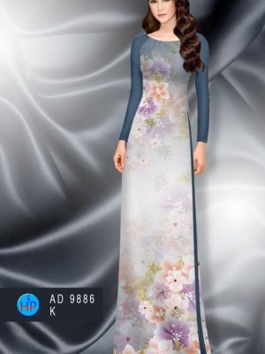 1600142192 835 Vai ao dai hoa in 3D thiet ke 2020 AD