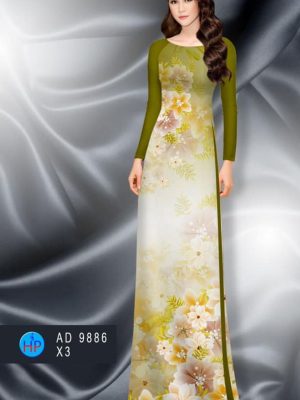 1600142193 843 Vai ao dai hoa in 3D thiet ke 2020 AD