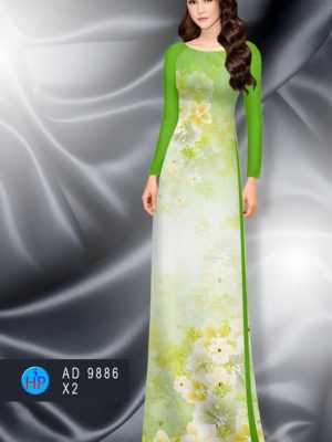 1600142193 892 Vai ao dai hoa in 3D thiet ke 2020 AD