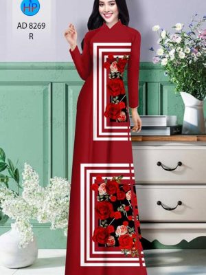 Vải áo dài hoa hồng mới ra AD 8269 22 1600225408 522 Vai ao dai hoa hong moi ra AD 8269