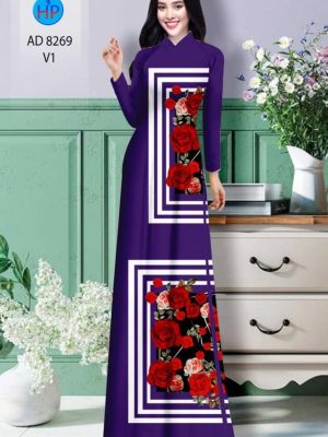 Vải áo dài hoa hồng mới ra AD 8269 26 1600225409 859 Vai ao dai hoa hong moi ra AD 8269