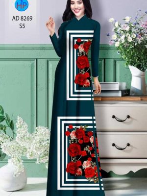 Vải áo dài hoa hồng mới ra AD 8269 28 1600225409 987 Vai ao dai hoa hong moi ra AD 8269