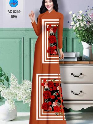 Vải áo dài hoa hồng mới ra AD 8269 35 1600225411 914 Vai ao dai hoa hong moi ra AD 8269