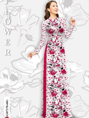 Vải áo dài hoa in 3D mới ra AD GH7278 25 1600226881 629 Vai ao dai hoa in 3D moi ra AD GH7278