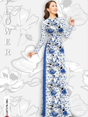 Vải áo dài hoa in 3D mới ra AD GH7278 24 1600226881 744 Vai ao dai hoa in 3D moi ra AD GH7278