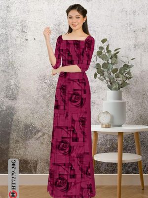 Vải áo dài hoa văn kiểu mới AD HT7279 28 1600227044 10 Vai ao dai hoa van kieu moi AD HT7279
