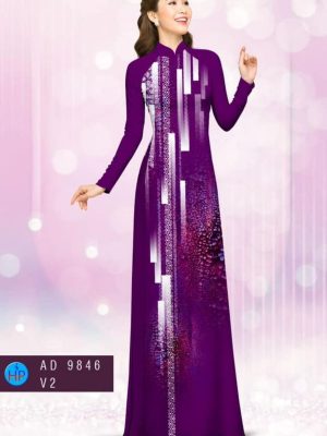 1600318797 4 Vai ao dai hoa van thiet ke 2020 AD 9846