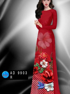Vải áo dài hoa hồng kiểu mới AD 9903 20 1600319108 512 Vai ao dai hoa hong kieu moi AD 9903