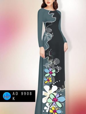 Vải áo dài hoa in 3D kiểu mới AD 9908 23 1600319322 245 Vai ao dai hoa in 3D kieu moi AD 9908