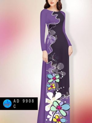 Vải áo dài hoa in 3D kiểu mới AD 9908 31 1600319323 337 Vai ao dai hoa in 3D kieu moi AD 9908