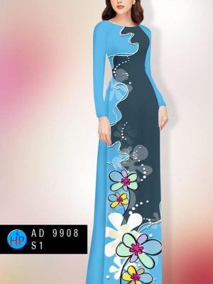 Vải áo dài hoa in 3D kiểu mới AD 9908 35 1600319324 4 Vai ao dai hoa in 3D kieu moi AD 9908