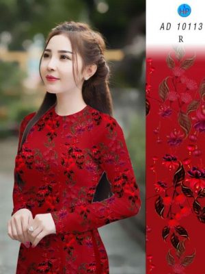 1600319470 42 Vai ao dai hoa nhi kieu moi AD 10113