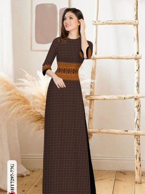 Vải áo dài hoa văn thiết kế 2020 AD HT7297 18 1600399093 319 Vai ao dai hoa van thiet ke 2020 AD HT7297