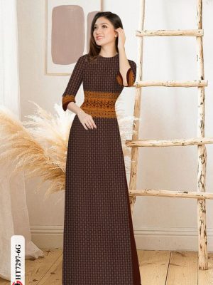 Vải áo dài hoa văn thiết kế 2020 AD HT7297 19 1600399094 288 Vai ao dai hoa van thiet ke 2020 AD HT7297