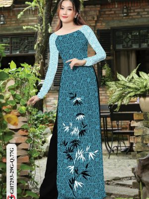 Vải áo dài hoa văn mới ra AD GH7293 9 1600399746 296 Vai ao dai hoa van moi ra AD GH7293