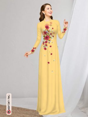 Vải áo dài hoa in 3D mới ra AD HT7287 20 1600399919 30 Vai ao dai hoa in 3D moi ra AD HT7287