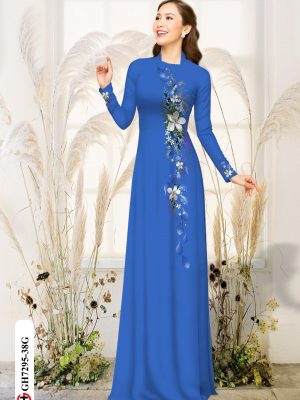 1600403466 892 Vai ao dai hoa in 3D thiet ke 2020 AD