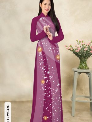 Vải áo dài hoa in 3D mới ra AD HT7298 20 1600404326 160 Vai ao dai hoa in 3D moi ra AD HT7298