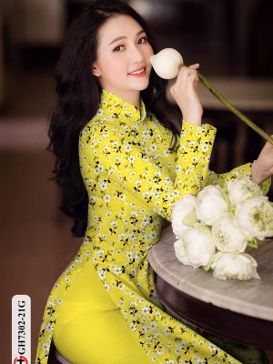 Vải áo dài hoa đều kiểu mới AD GH7302 23 1600670454 71 Vai ao dai hoa deu kieu moi AD GH7302