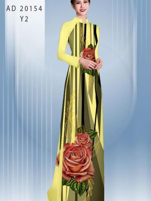 Vải áo dài hoa hồng kiểu mới AD 20154 30 1600671279 226 Vai ao dai hoa hong kieu moi AD 20154