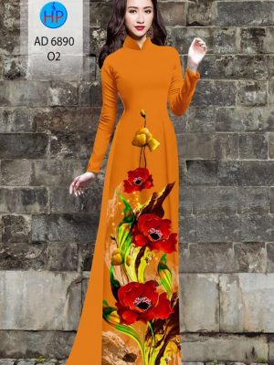 Vải áo dài hoa in 3D thiết kế 2020 AD 6890 21 1600671512 9 Vai ao dai hoa in 3D thiet ke 2020 AD