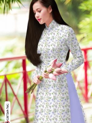 Vải áo dài hoa nhí mới ra AD GH7269 28 1600674715 448 Vai ao dai hoa nhi moi ra AD GH7269