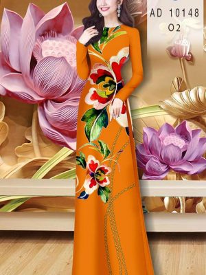 Vải áo dài hoa in 3D thiết kế 2020 AD 10148 31 1600761352 241 Vai ao dai hoa in 3D thiet ke 2020 AD