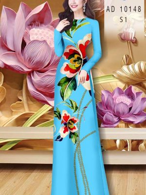 Vải áo dài hoa in 3D thiết kế 2020 AD 10148 30 1600761352 840 Vai ao dai hoa in 3D thiet ke 2020 AD