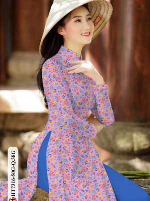 Vải áo dài hoa nhí thiết kế 2020 AD HT7316 23 1600763031 105 Vai ao dai hoa nhi thiet ke 2020 AD HT7316