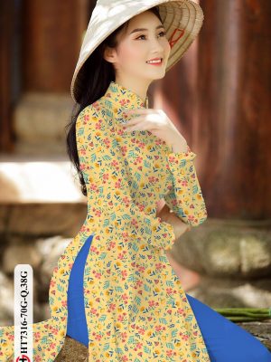 Vải áo dài hoa nhí thiết kế 2020 AD HT7316 25 1600763032 72 Vai ao dai hoa nhi thiet ke 2020 AD HT7316