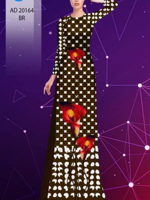 Vải áo dài hoa in 3D kiểu mới AD 20164 21 1600763687 264 Vai ao dai hoa in 3D kieu moi AD 20164