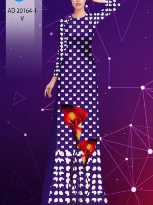 Vải áo dài hoa in 3D kiểu mới AD 20164 24 1600763688 159 Vai ao dai hoa in 3D kieu moi AD 20164